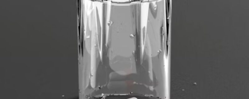 Denial About Substance Use Disorder: A single pill lies beneath an upside-down glass.